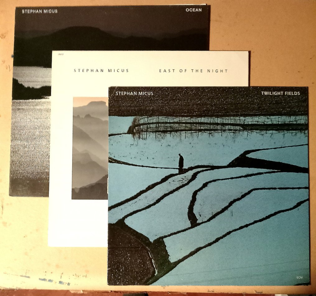 Stephan Micus - Twilight Fields; East Of The Night; Ocean - 多個標題 - LP 專輯(多個) - 1985 #1.0