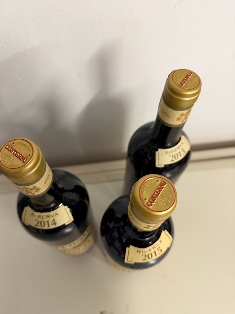 2013 , 2014, 2015 Giacomo Conterno Monfortino - Barolo Riserva - 3 Bottles (0.75L) #4.3