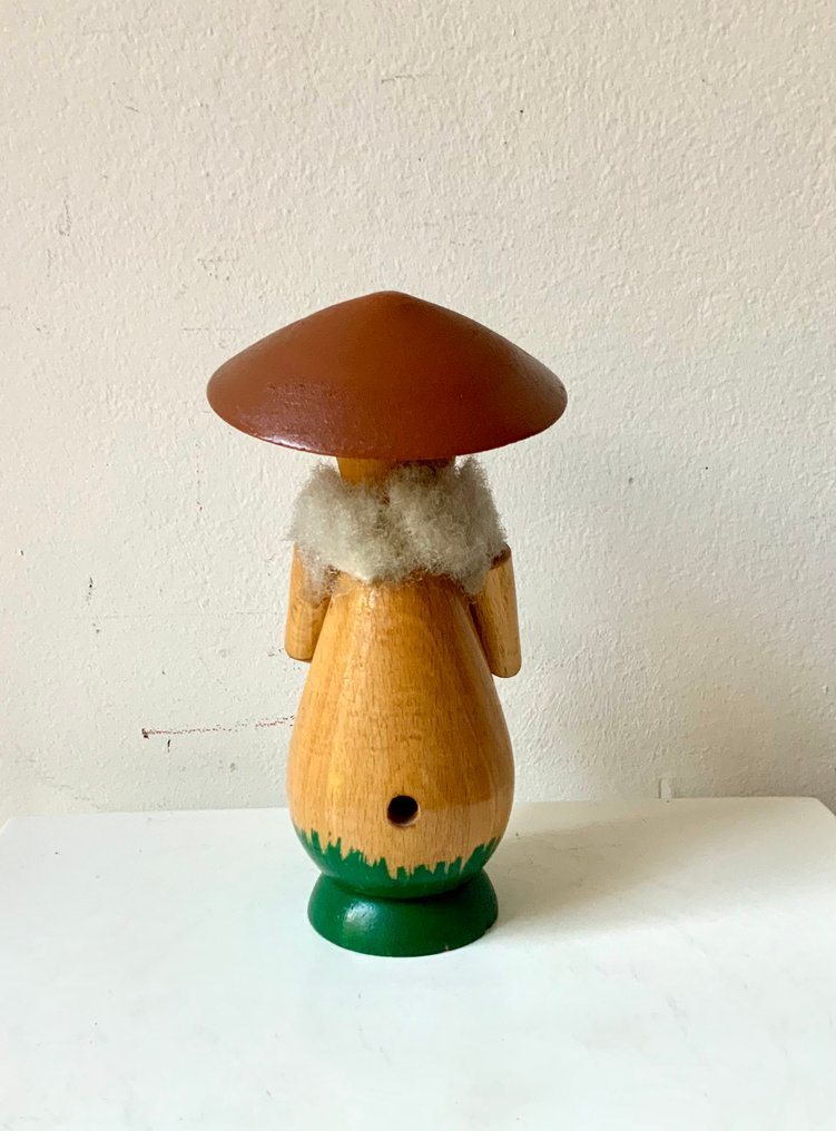 Kerstbeeldje - Pilzmännchen - Hout - DDR 1960er Jahre #4.3
