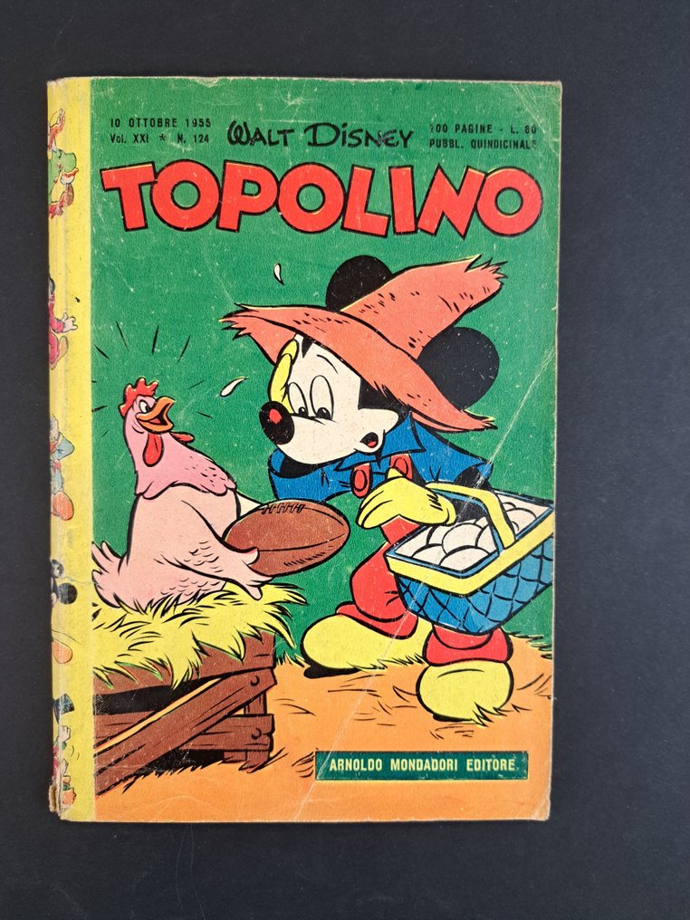 Topolino Libretto n. 124 e altri - 5 Comic - First edition - 1955/1956 #1.0