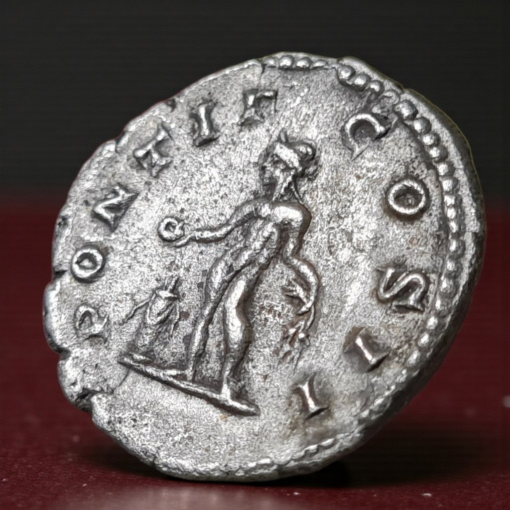 Ρωμαϊκή Αυτοκρατορία. Geta (Caesar, 198-209). Denarius  (χωρίς τιμή ασφαλείας) #3.2