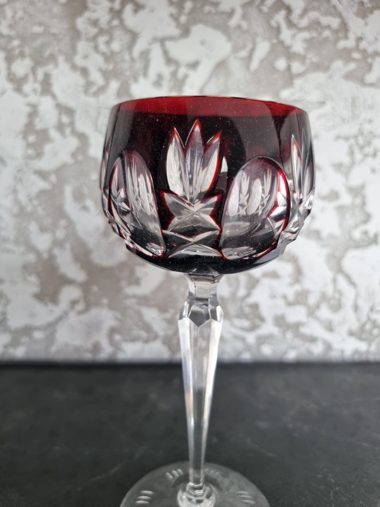 葡萄酒杯 (5) - 玻璃, 水晶 - 复古 Römer 葡萄酒杯 #1.0