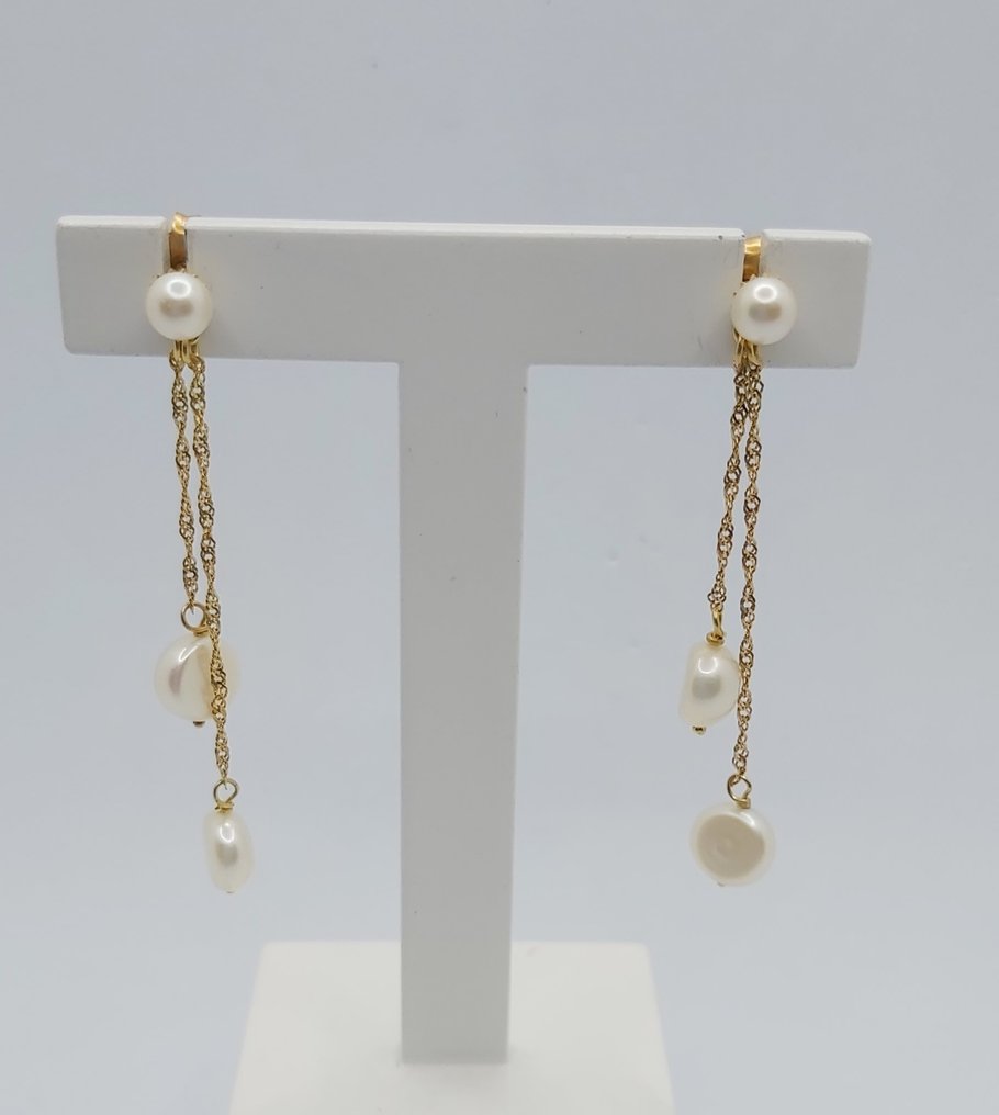 耳环 - 19.2克拉 黄金 #1.0