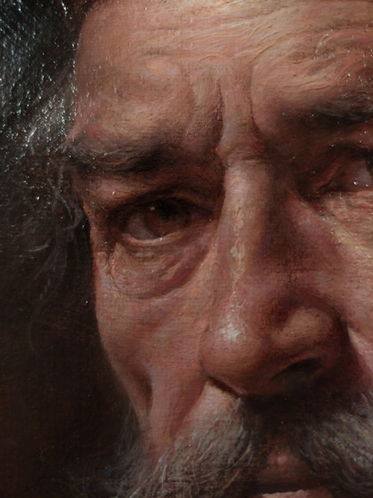 Piotr Topolski (XX-XXI) - Portrait of a man #3.2