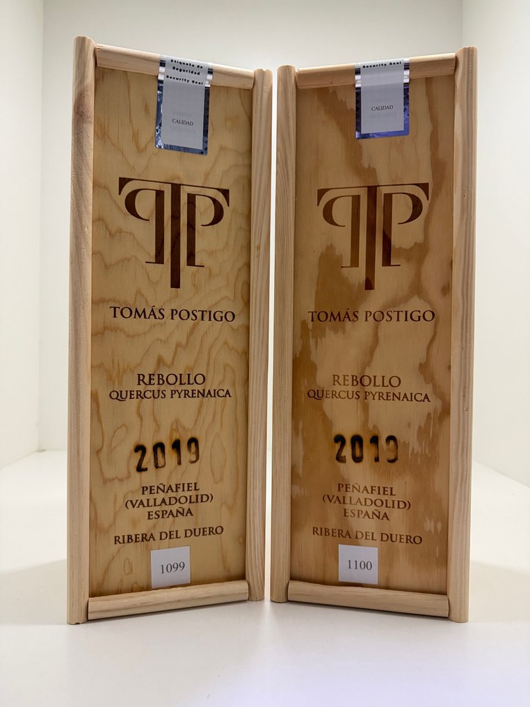 2019 Tomas Postigo, Rebollo Quercus Pyrenaica - Ρίμπερα ντελ Ντουέρο - 2 Magnums (1.5L) #1.0