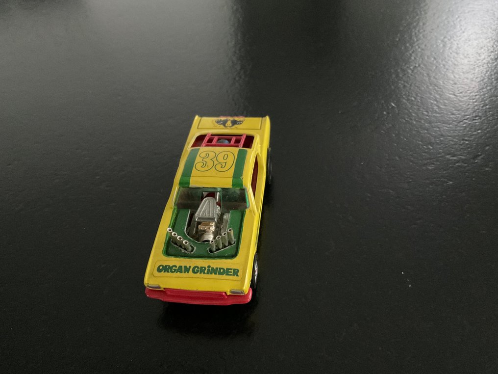 Corgi 1:43 - Modellauto - Corgi 166 Ford Mustang 'Organ Grinder' Dragster With Whizzwheels - Fenster verpackt - Kein Mindestpreis #2.1