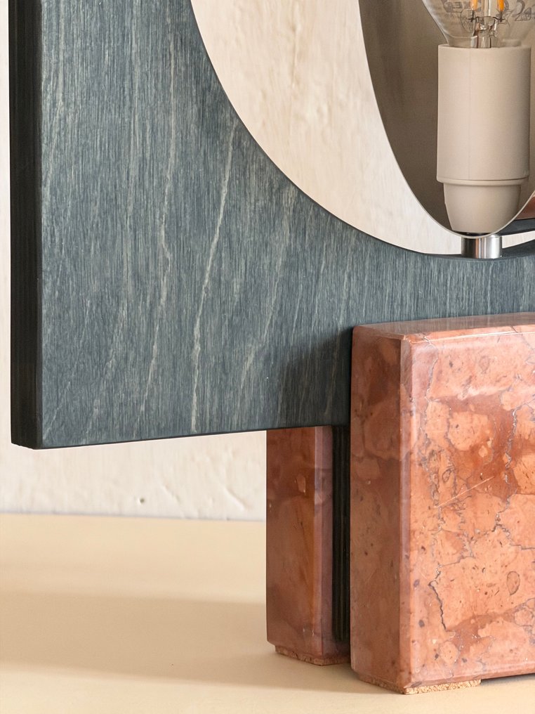 Edoardo Lietti Studio - Table lamp - Galileo 2.0 - Wood, Metal, Stone #2.1