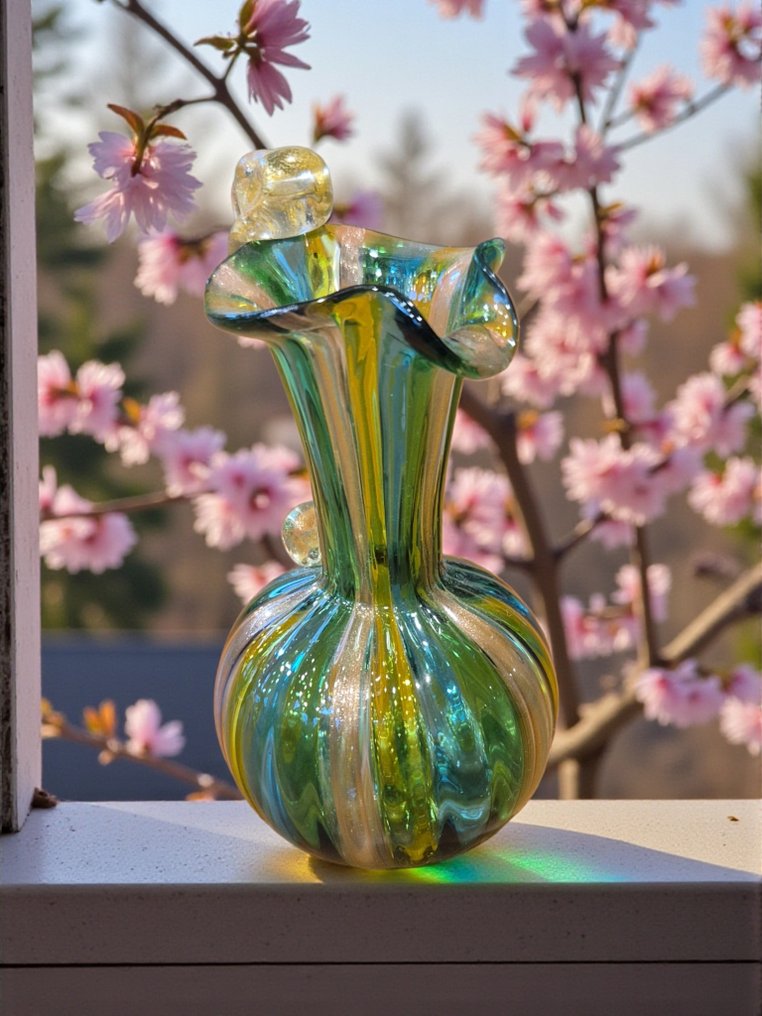 Tommasi Murano - Urban Gabriele - Perfume vase - Murano glass - For salts or potpourri #4.3