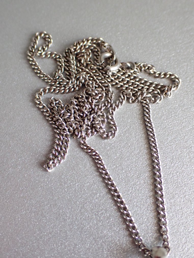 Argint - Colier cu pandantiv - Bauhaus -Koraal #3.2