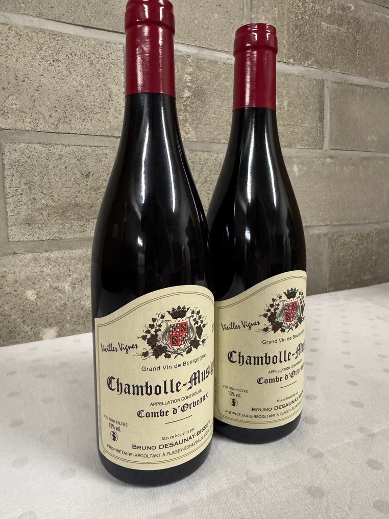 2019 Bruno Desaunay - Bissey "Combes d’Orveaux" Veilles Vignes - Chambolle Musigny 1er Cru - 2 Bottles (0.75L) #1.0