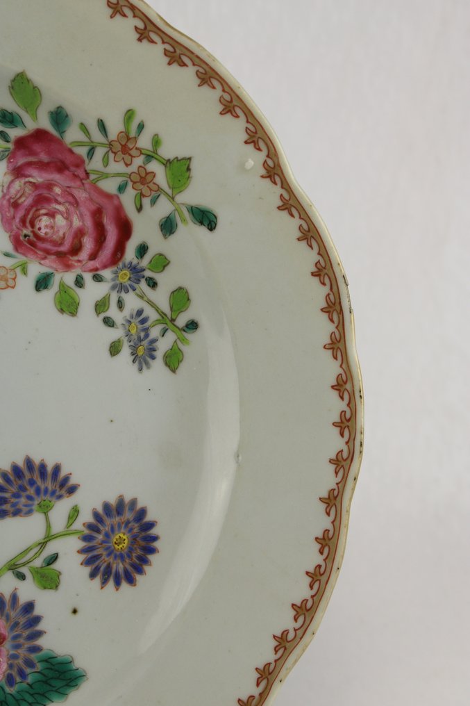 Πιάτο (2) - Πορσελάνη - Qianlong - Ανθοστολισμός #3.2