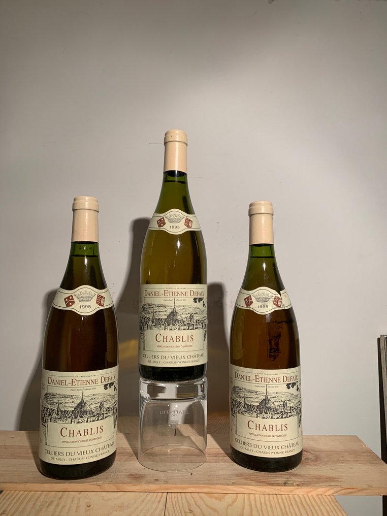 1995 Daniel Etienne Defaix - Chablis - 4 Bottles (0.75L) #4.3