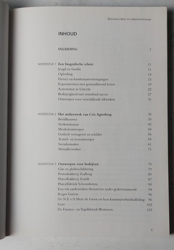 Marcel Brouwer & Joep Haffmans - Cris Agterberg - Beeldhouwer en sieraardewerk - 2001 #1.0
