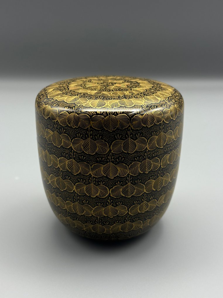 Mae Shigeo  前志芸男 - Natsume - Gratis fragt Chin-Kin Paulownia crest pattern Maki-e 沈金 桐紋様 蒔絵 - Træ #2.1