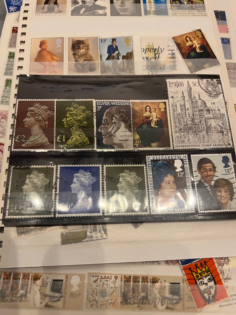 British Commonwealth - Very important lot of several thousand stamps from the reigns of Queens Victoria to Elizabeth II, #2.1