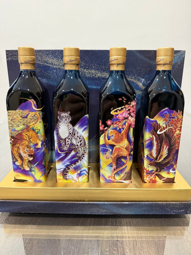 Johnnie Walker Blue Label Rare Creatures – River Series set  - 200ml - 4 bottles #3.2
