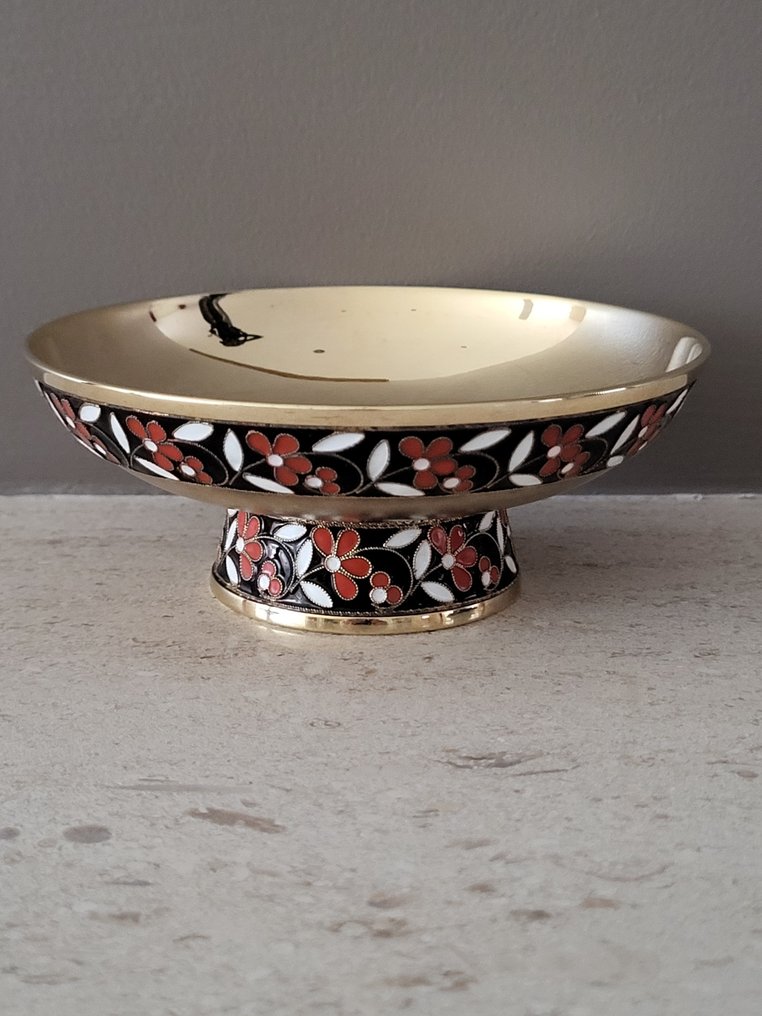 Ciotola per le creme - .916 (88 Zolotniki) argento - St. Petersburg #1.0