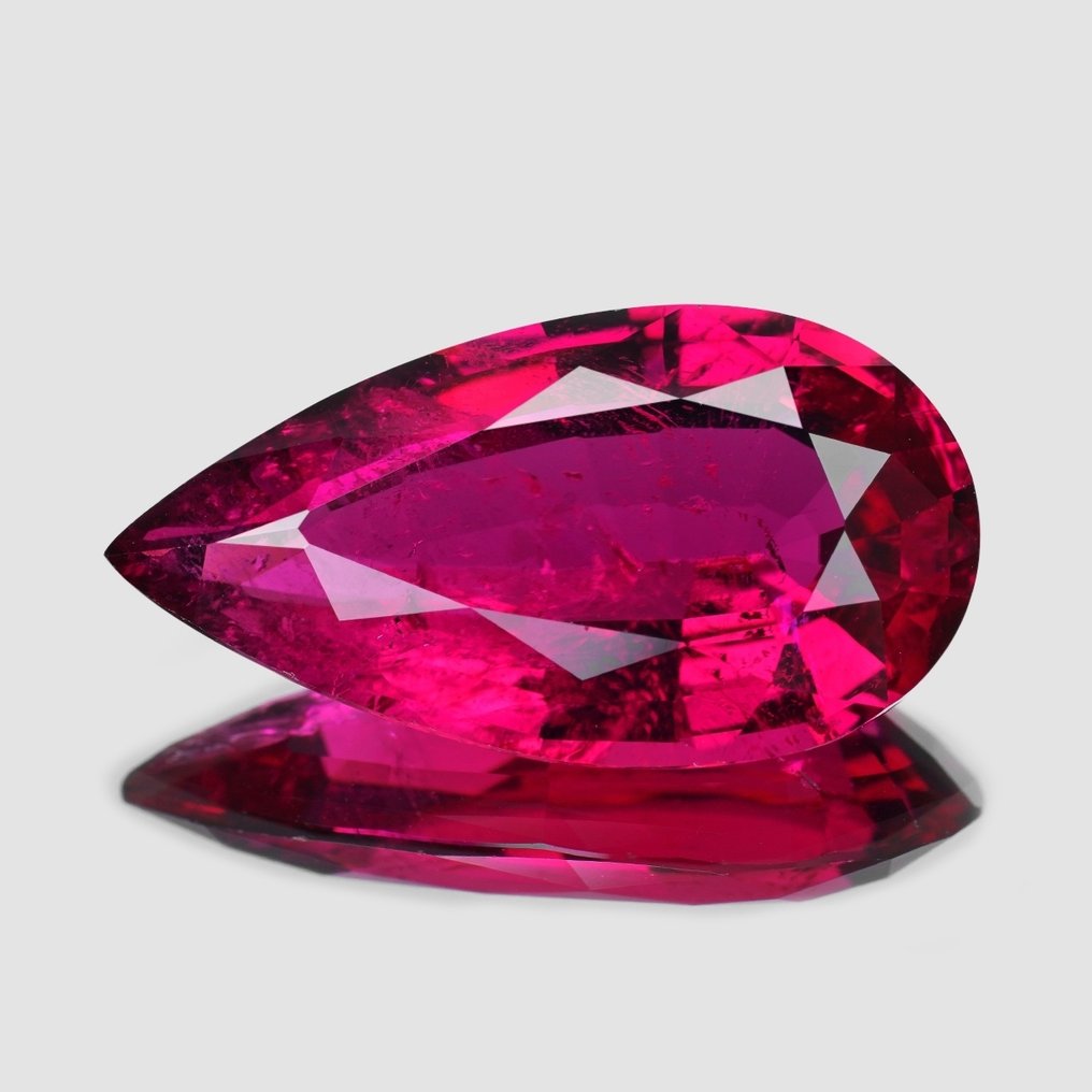 1 pcs  红色, 紫色 电气石  - 5.33 ct - 国际有色宝石协会（ICA GemLab） - 鲁贝拉石 #1.0