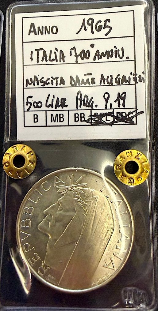 Italia Regno e Repubblica Lotto 10 pezzi argento anni 1914/1970 (Zonder minimumprijs) #3.2