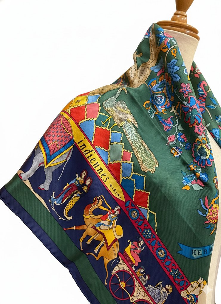 Hermès - Fantaisies Indiennes (Indian Fantasies) - Sciarpa #2.1