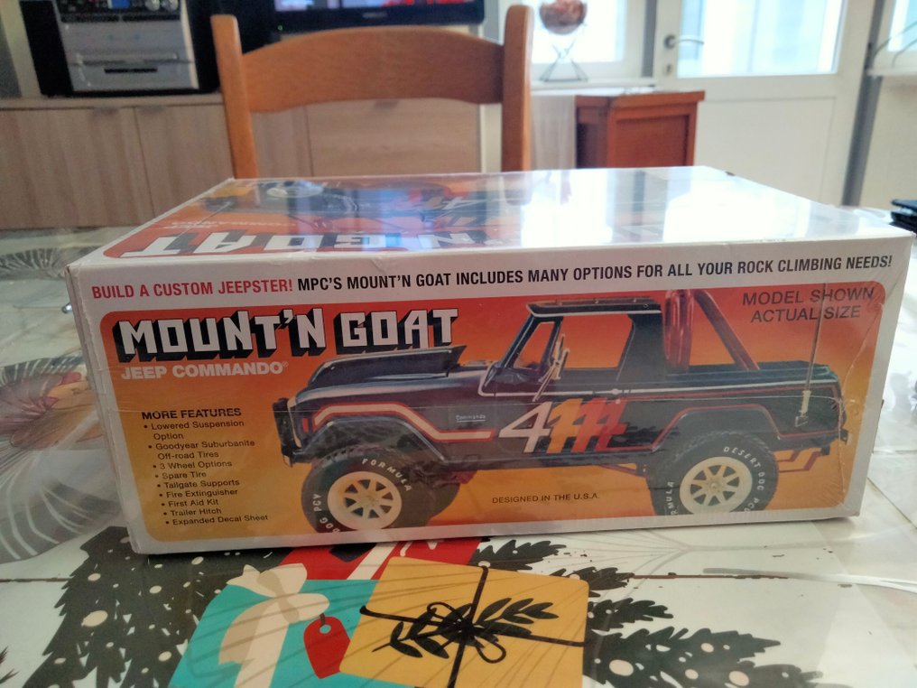 MPC. DTR 1:25 - Αυτοκίνητο μοντελισμού (2) - MPC Mount'n Goat / Modified '34 Ford "Wilmer" #2.1