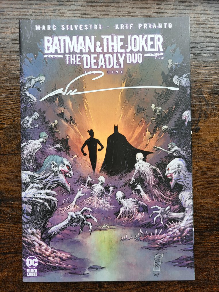 Lot 4 DC Comics Signed !  With COA 's ! Combine Shipping - 4 Signed comic - 2024 #2.1