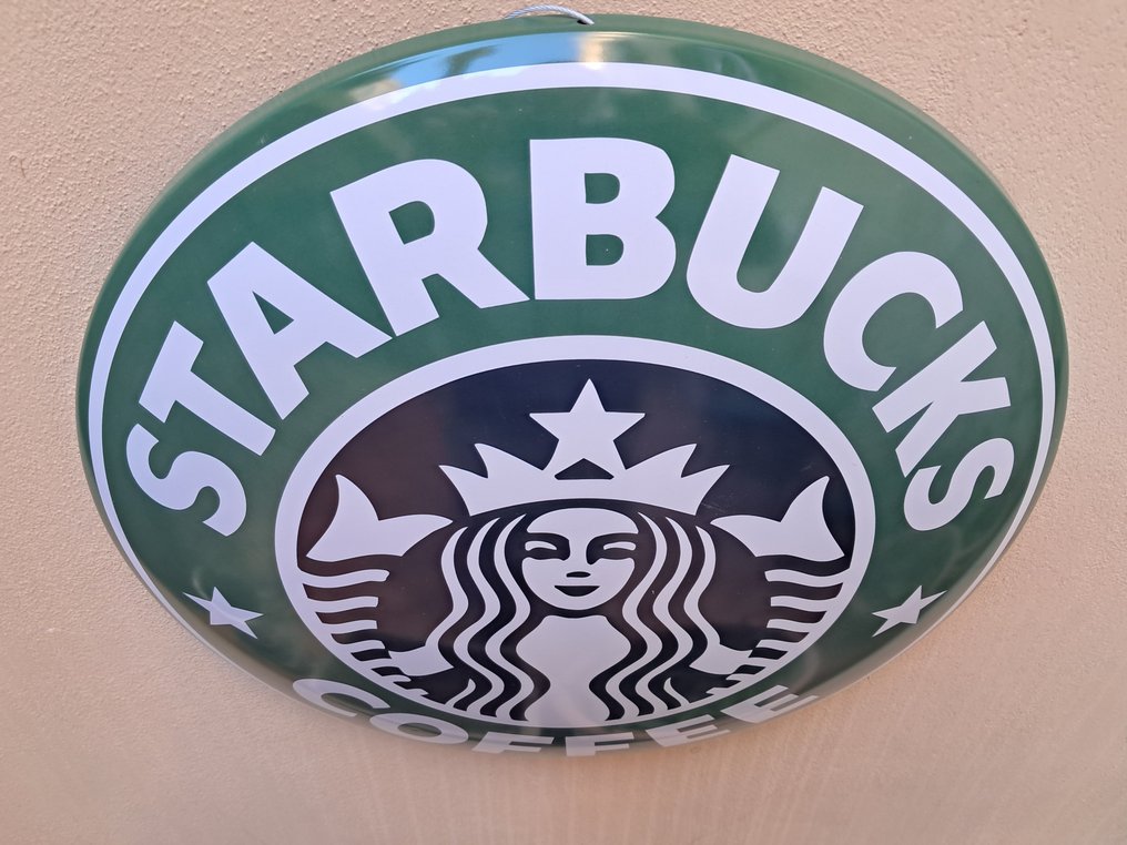 Starbucks Coffee - 伟大的标志 - 珐琅标志 - 金属 #2.1