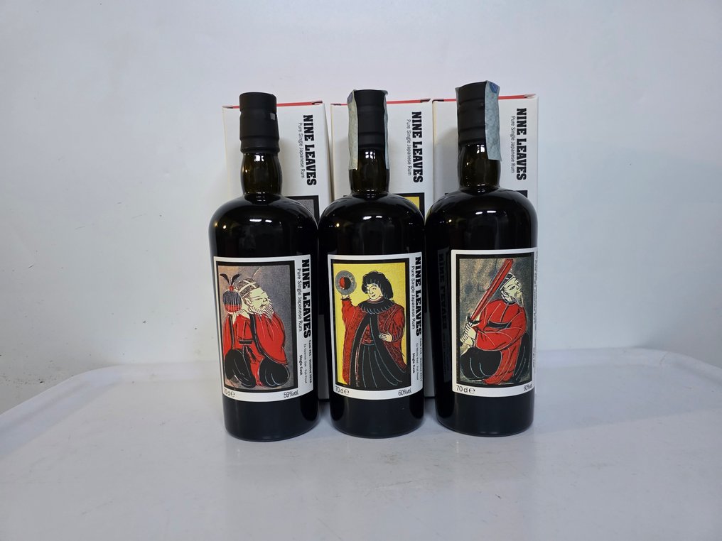 Nine Leaves LM&V - Cask #51 2018, #15 2017 + #21 2020 - b. 2025 - 70cl - 3 bottles #1.0