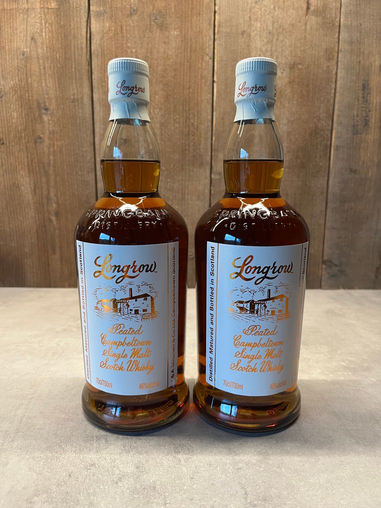 Longrow Peated Campbeltown Single Malt Scotch Whisky  - 70cl - 2 bottles #1.0
