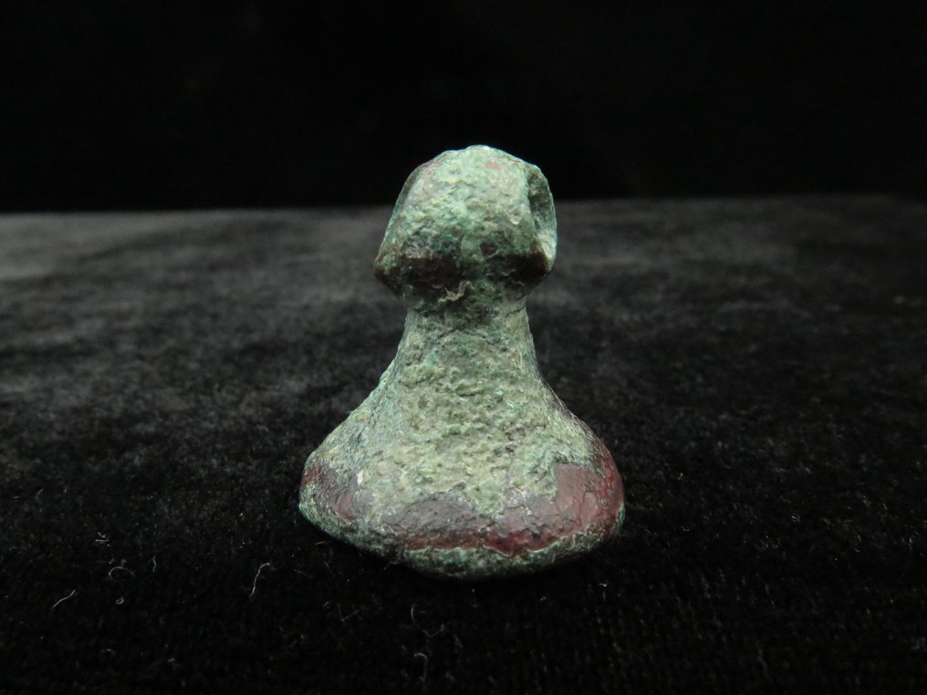 Μεσοποταμιακή Μπρούντζος διακοσμητικό σφραγιδόλιθο - 2.2 cm (χωρίς τιμή ασφαλείας) #4.3