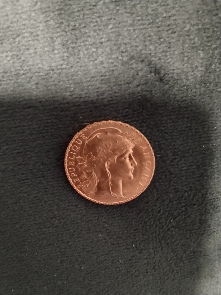 France. 20 Francs 1907 Marianne #1.0