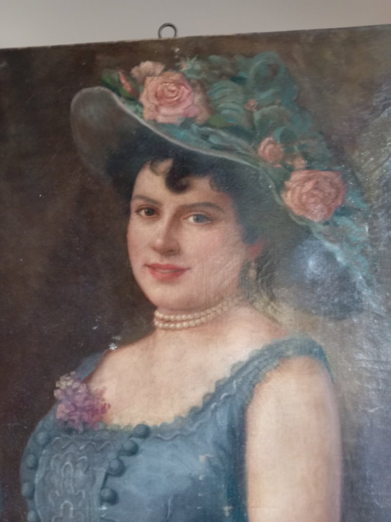 Carlo Gaudina (1878-1937) - Ritratto femminile #3.2