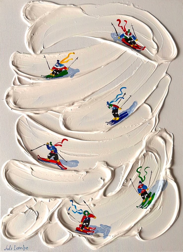 Juli Lampe - Ski Lovers. Conquerors of the snowy peaks of Everest. #1.0