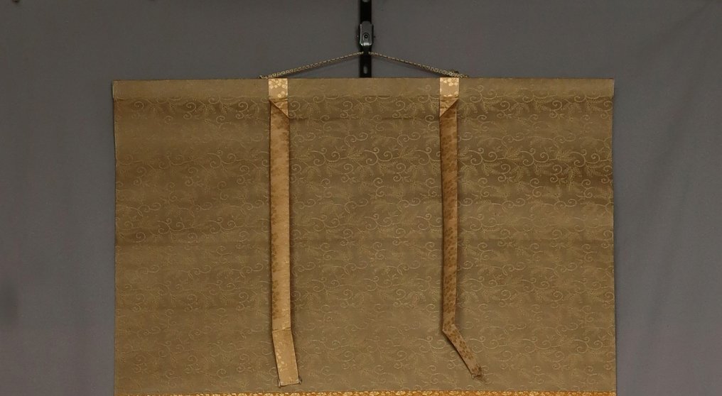 Ανατέλλον ήλιος και κύματα - Με υπογραφή Shio Bunrin 塩文麟 - Μετάξι - Shiokawa Bunrin (1808-1877) - Ιαπωνία - Τέλη της περιόδου Edo #3.2