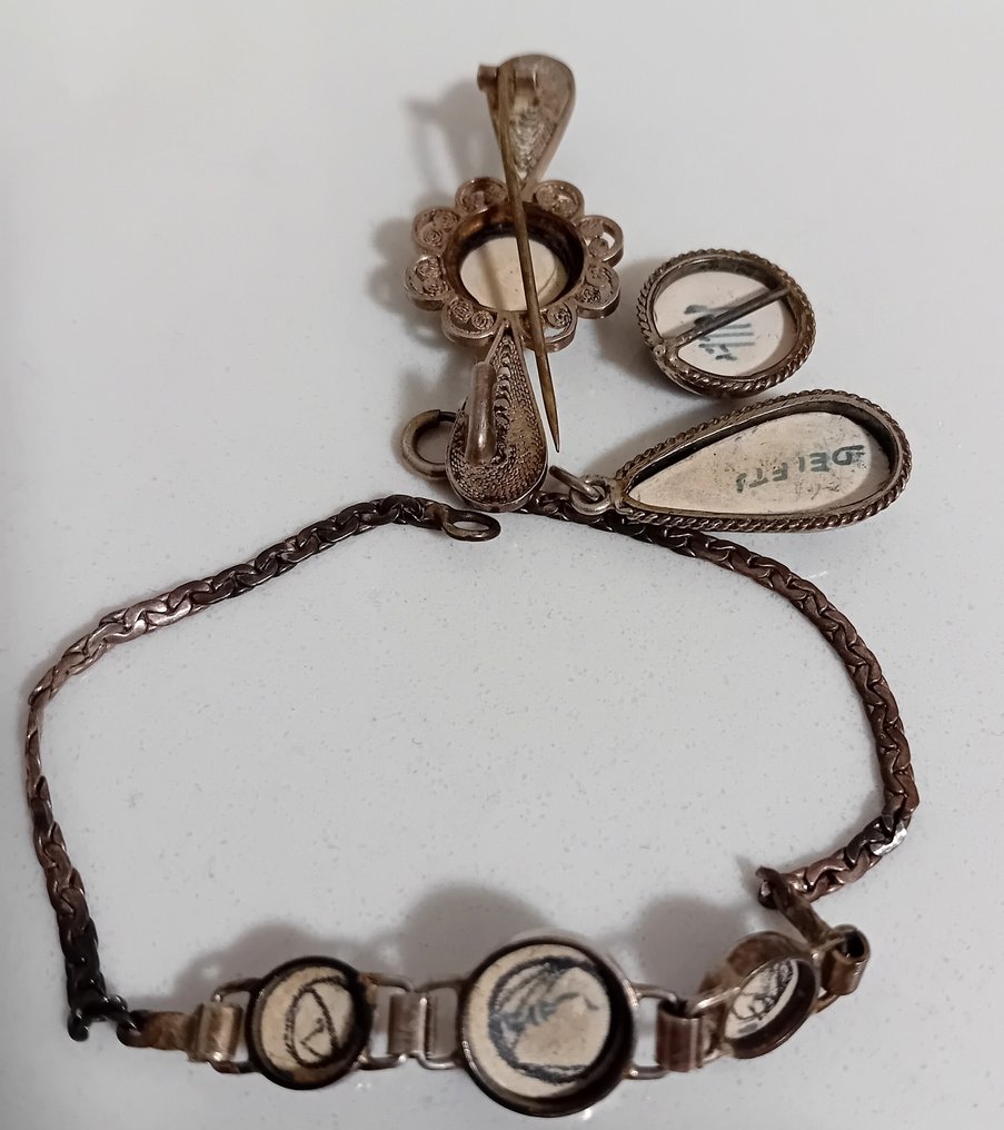 Ingen mindstepris - Parure Sølv - Delfter Schmuck 835 Siber #3.2