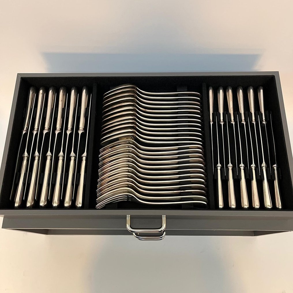 Christofle model Spatours - Bestik sæt (128) - Forsølvet #3.2