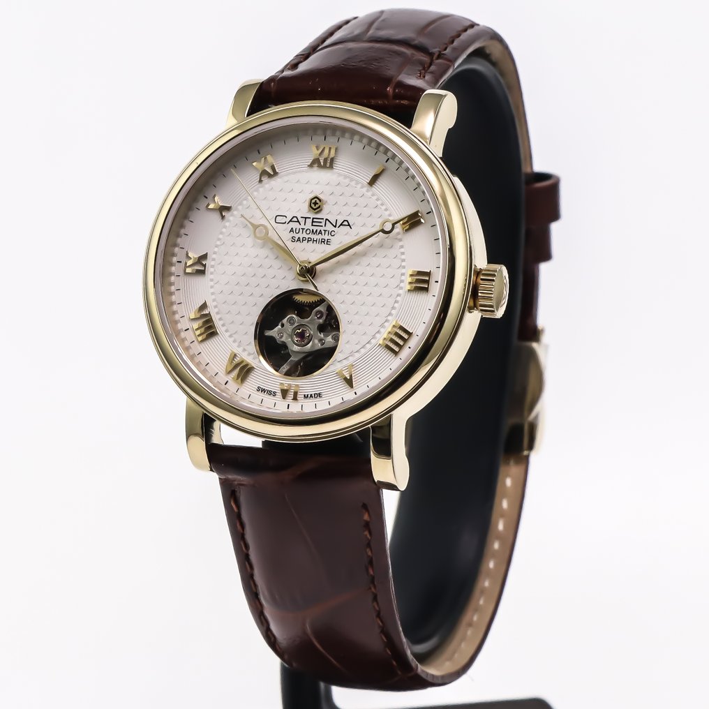 Catena - Automatic Swiss Watch Open Heart - CAD023 - Utan reservationspris - Kvinnor - 2020+ #2.1
