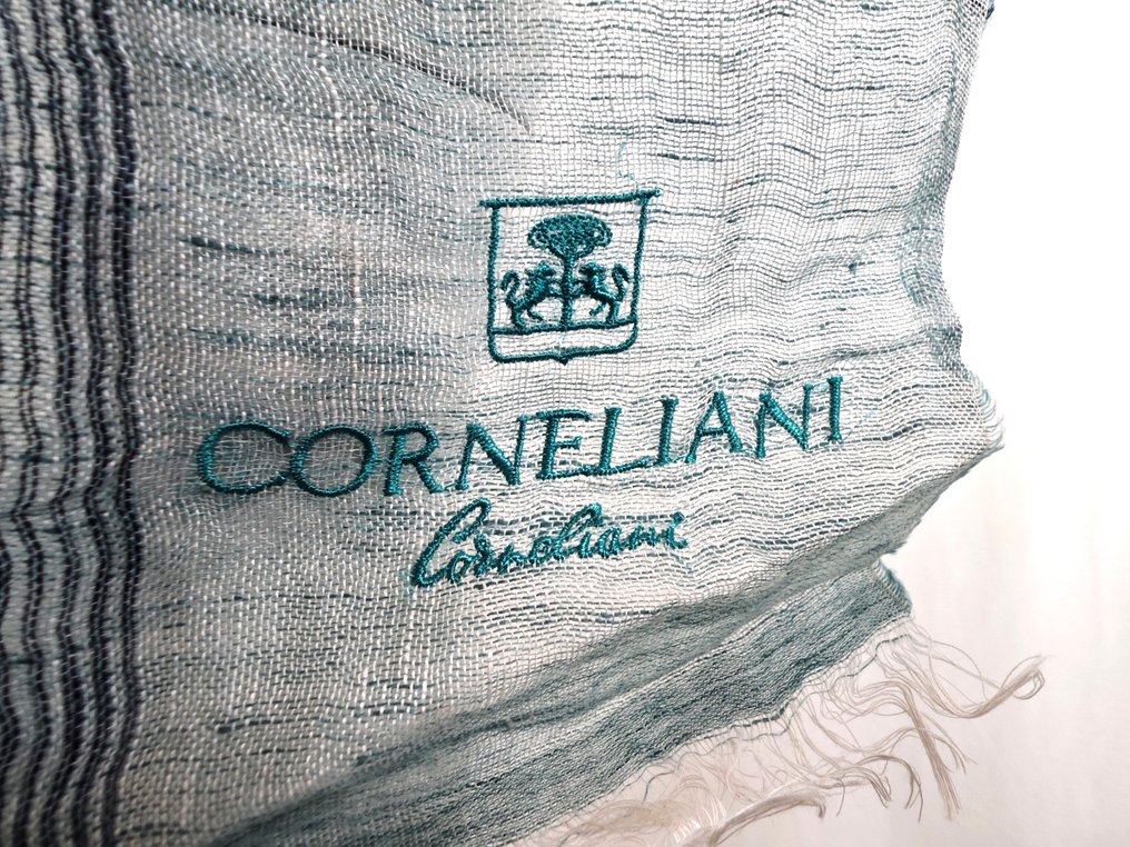 Corneliani - NEW, 100% Linen - Eșarfă #3.2