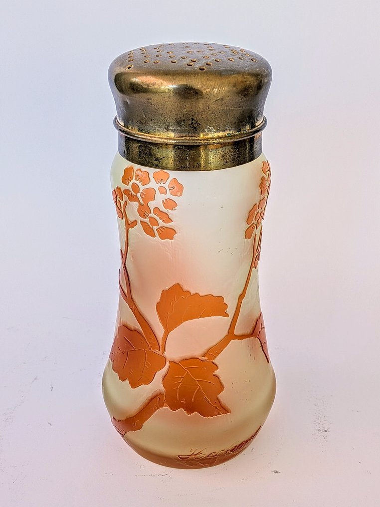 Fritz Heckert - Βάζο - Γυαλί - δοχείο ζάχαρης #1.0