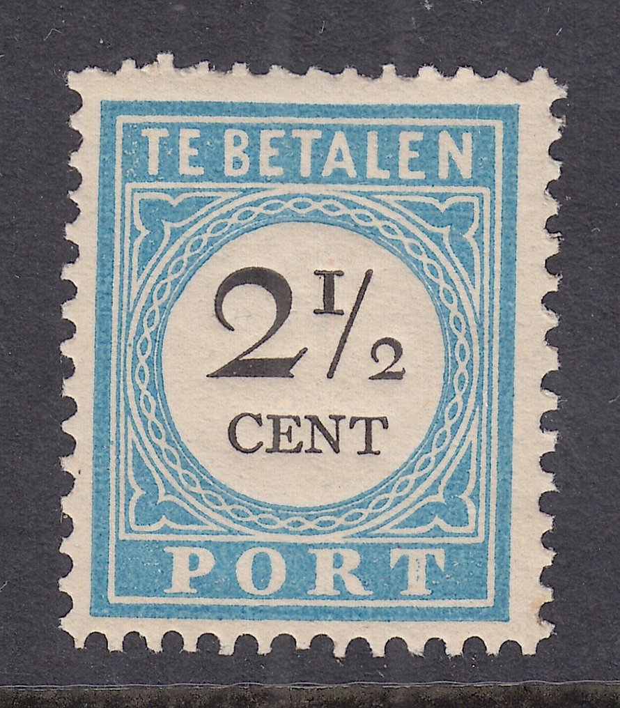 荷蘭 1881 - Portzegel - NVPH P5 #1.0