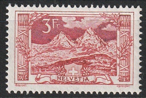 Schweiz 1918 - Mythen - SBK 142 #1.0