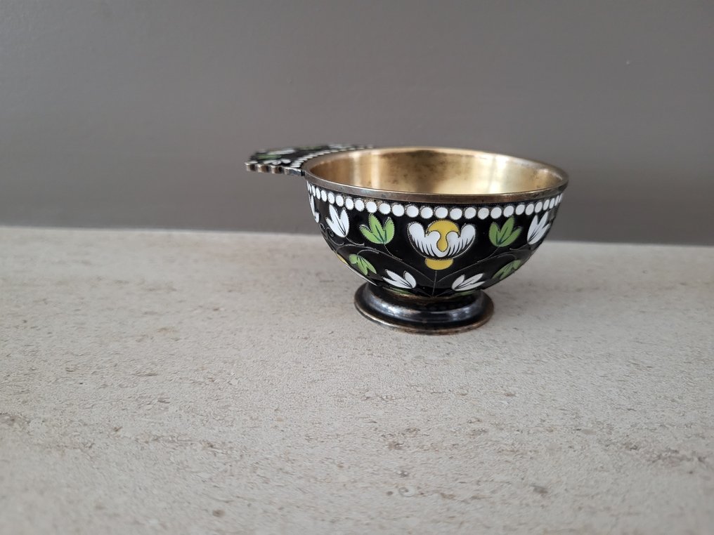 Csésze - .916 (88 Zolotniki) ezüst - St. Petersburg #1.0