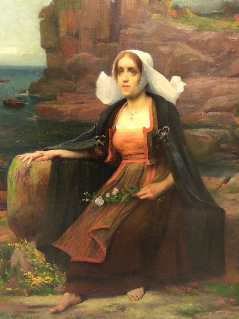 Jean Jacques Baptiste Brunet (1849-1917) - La Bretagne (Allegorie) #1.0