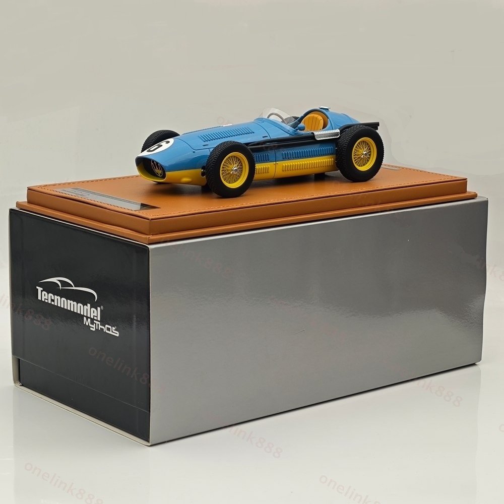 Tecnomodel Mythos 1:18 - Model race car - Maserati 250F #46 French GP 4th Place 1954 - Limited Edition of 80 pcs. (individually numbered) #1.0