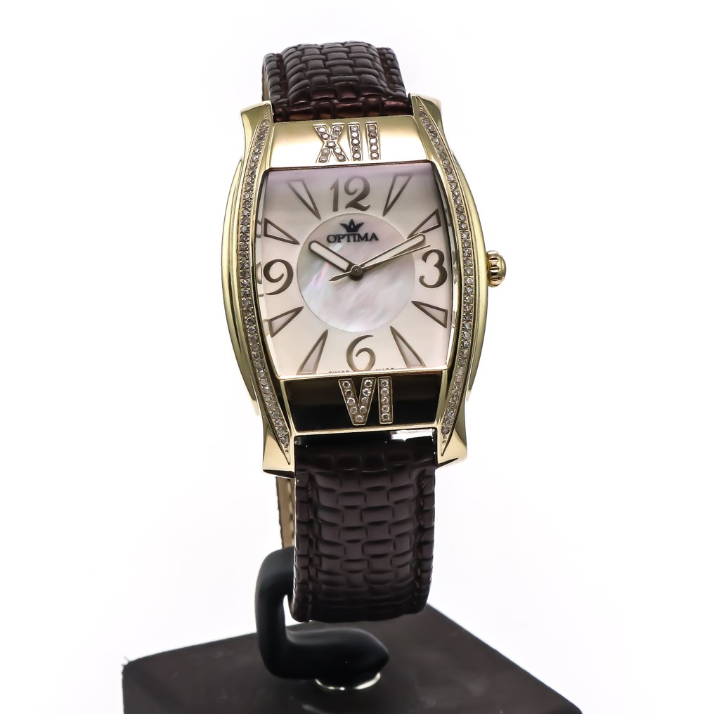 Optima - Diamond Swiss Watch - OSL244-GL-D-7 - Sem preço de reserva - Senhora - 2010-2020  #1.0