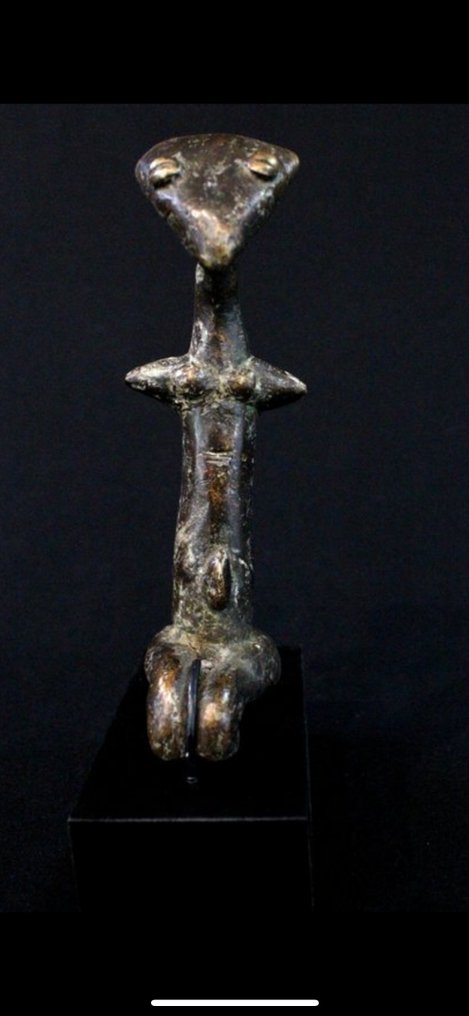 Kulango-statuetti, Afrikan bronssi - Norsunluurannikko (Ei pohjahintaa) #2.1
