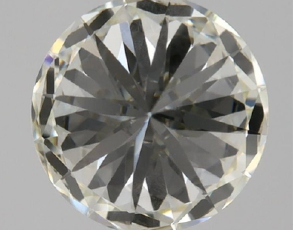 1 pcs Διαμάντι  (Φυσικό)  - 0.42 ct - Στρογγυλό - K - IF - Gemological Institute of America (GIA) - Ex Ex Ex None #2.1