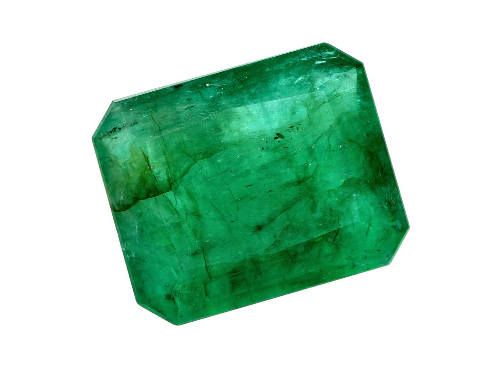 Zonder Minimumprijs Groen, Blauw Smaragd  - 6.46 ct - Instituto Gemólogico Español (IGE) #4.3