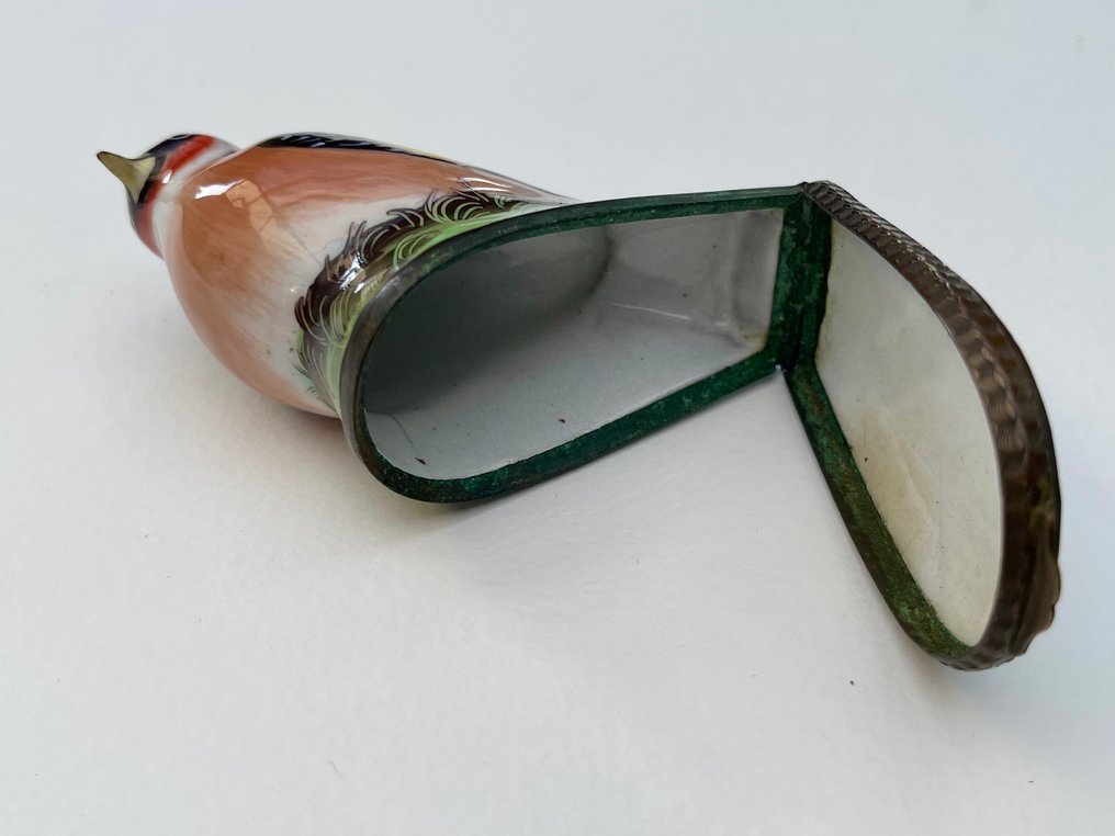 Snuff box - Porcelain - Hand-painted porcelain #2.1