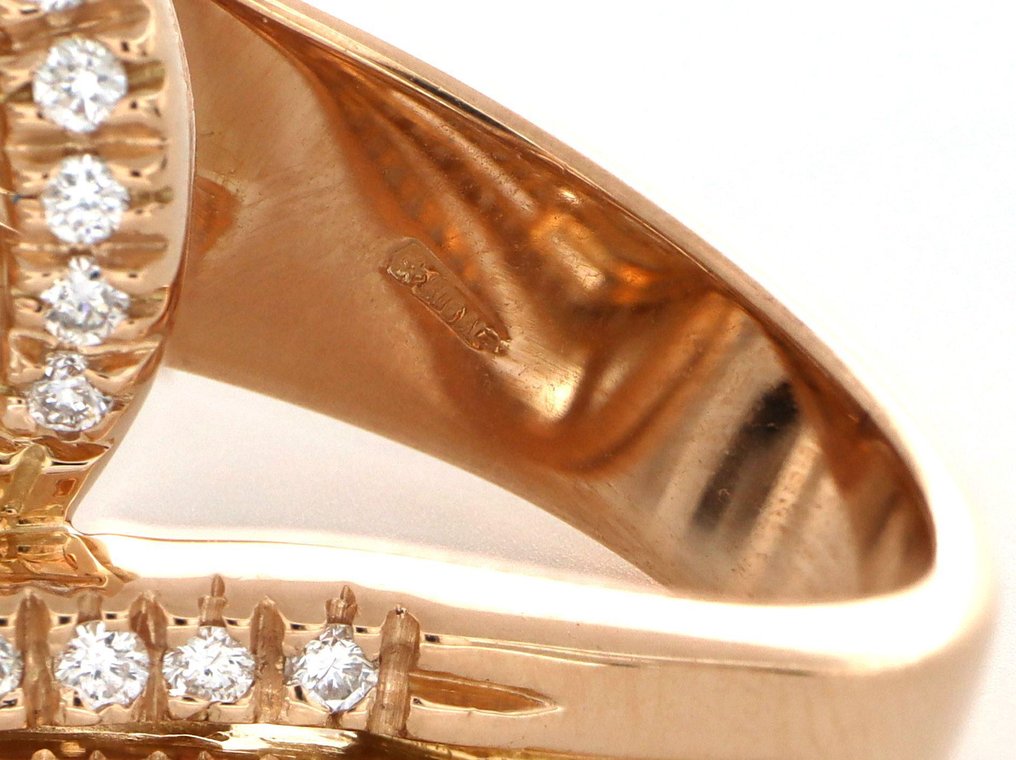 χωρίς τιμή ασφαλείας - Δαχτυλίδι - 18 καράτια Ροζ χρυσό - 2.30ct. tw. Διαμάντι (Φυσικό) #3.2